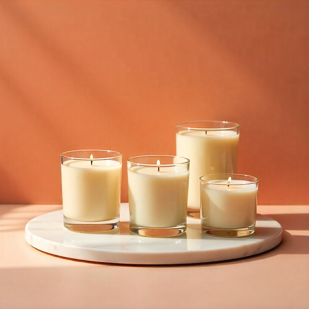 Zitrus Aromakerze für Energie